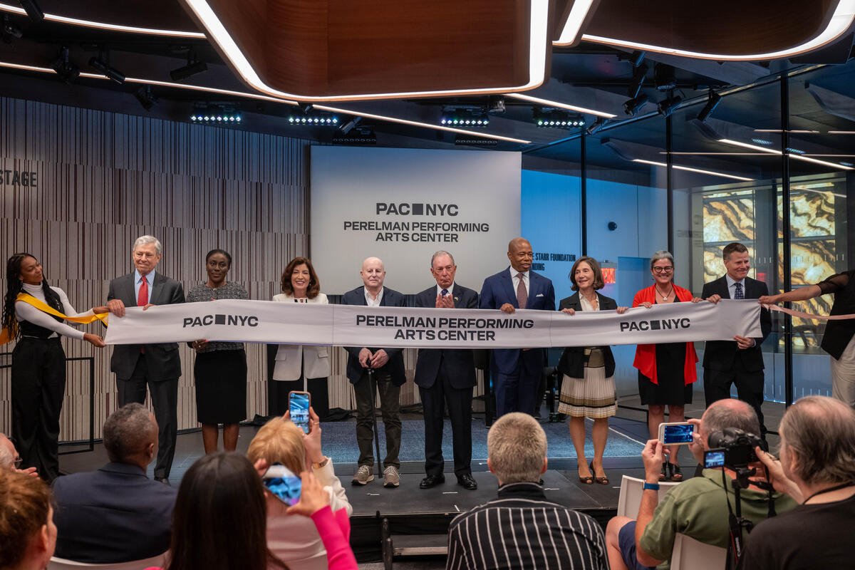 Hochul, Adams, and Bloomberg Unveil Perelman Performing Arts Center: NYC’s Latest Cultural Gem
