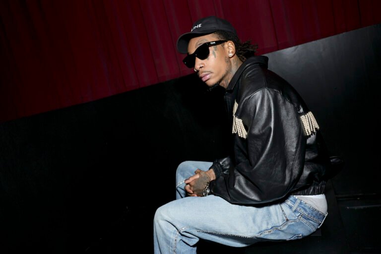 LOS ANGELES, CALIFORNIA - DECEMBER 08: Wiz Khalifa attends Celine at The Wiltern on December 08, 2022 in Los Angeles, California. (Photo by Matt Winkelmeyer/Getty Images for CELINE)
