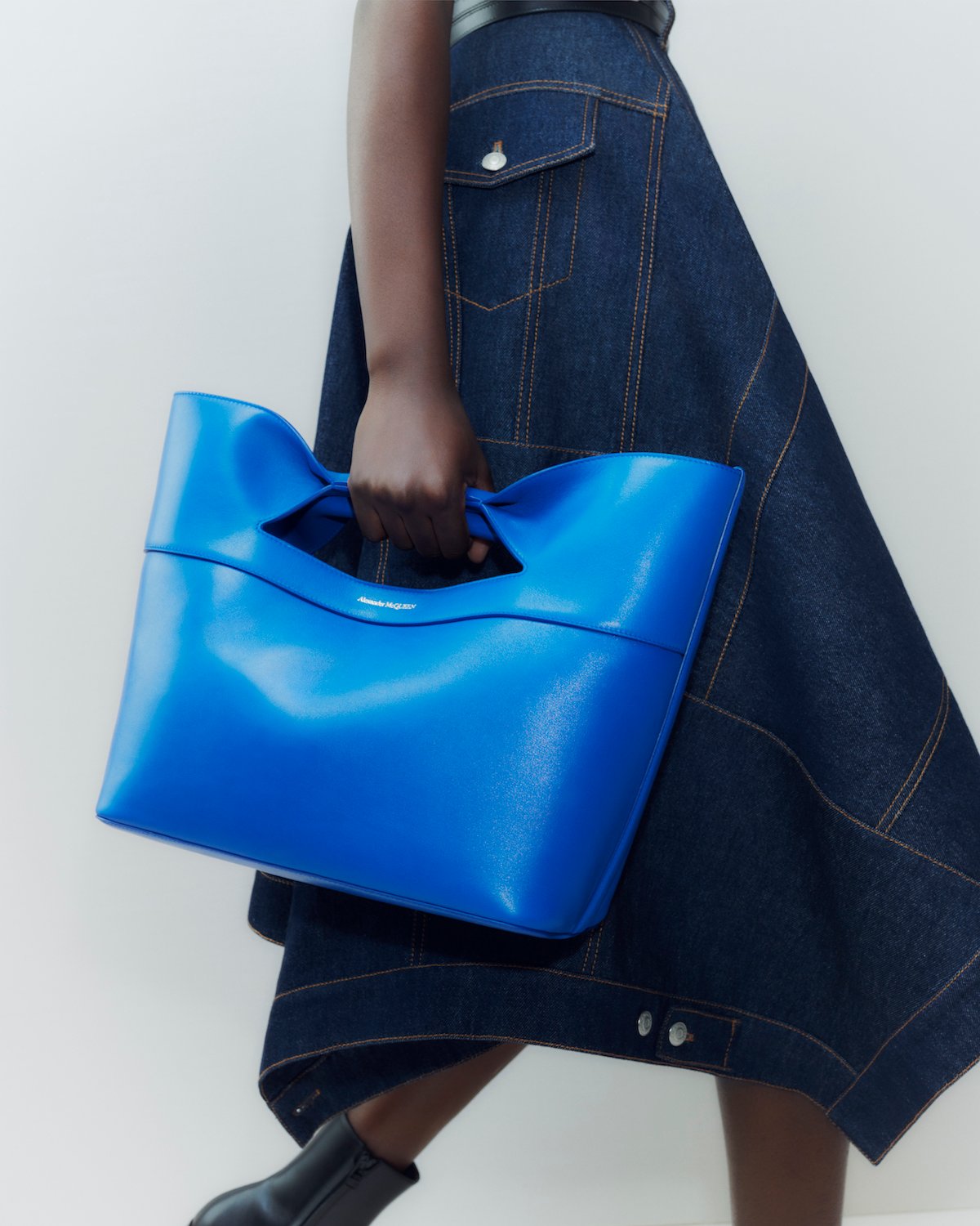 alexander mcqueen the bow bag