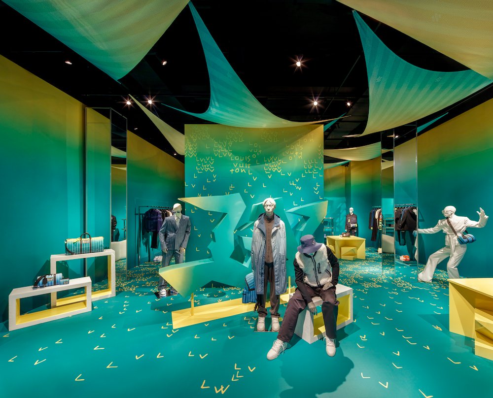 Louis Vuitton soho pop-up