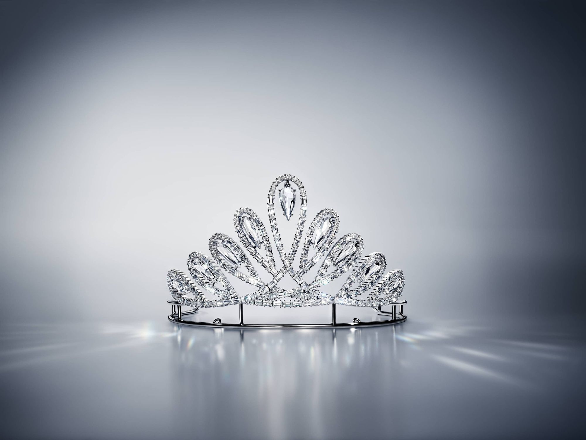 Swarovski Illuminates Vienna Opera Ball with Stunning Swan-Inspired Tiara