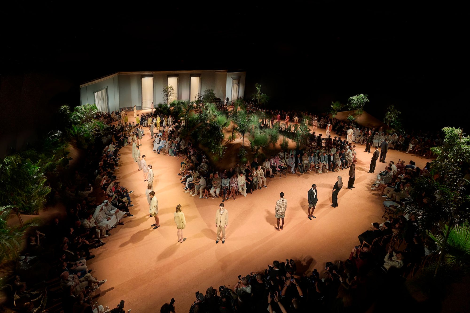 Zegna Summer 2026 Runway Show Dubai