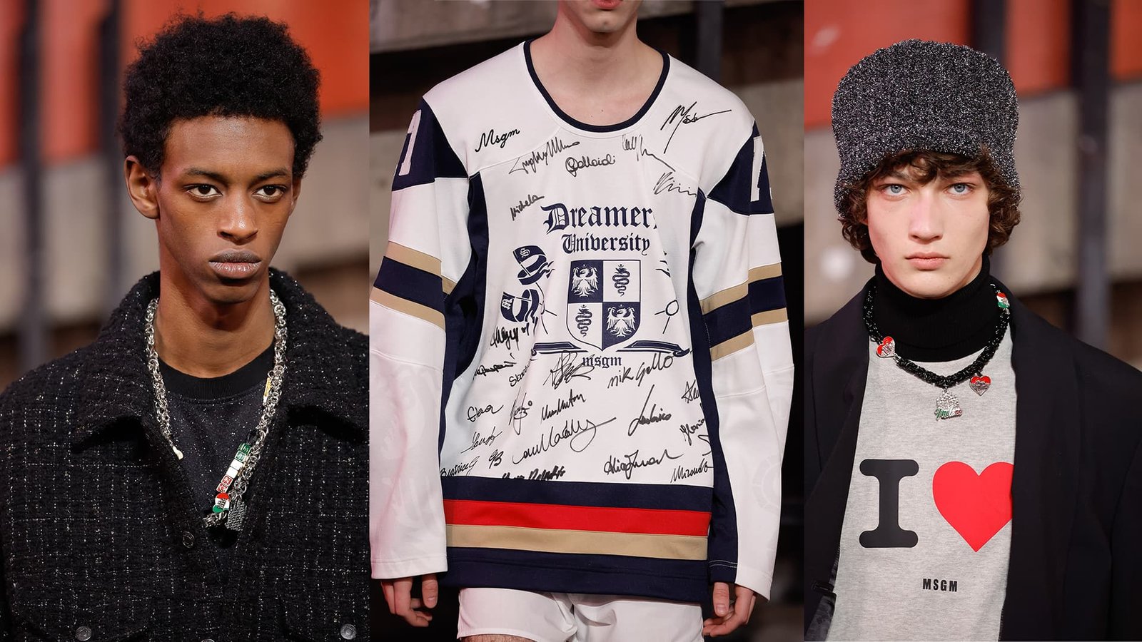 MSGM men’s fall winter 2023