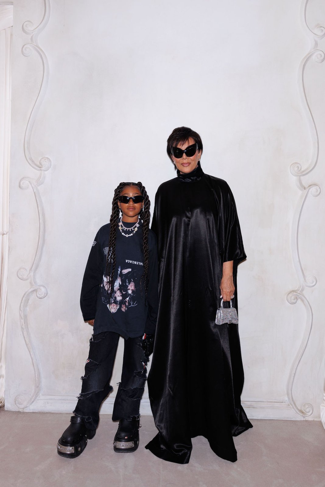 Kris Jenner and North West
