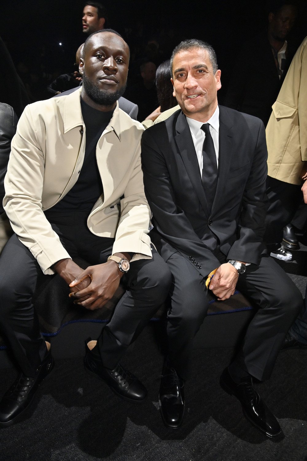Stormzy and Burberry CEO Jonathan Akeroyd