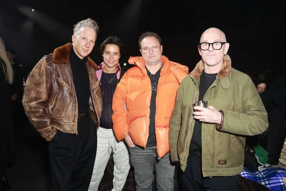 (L to R) Jefferson Hack, Dovile Drizyte, Juergen Teller and Jan Kennedy