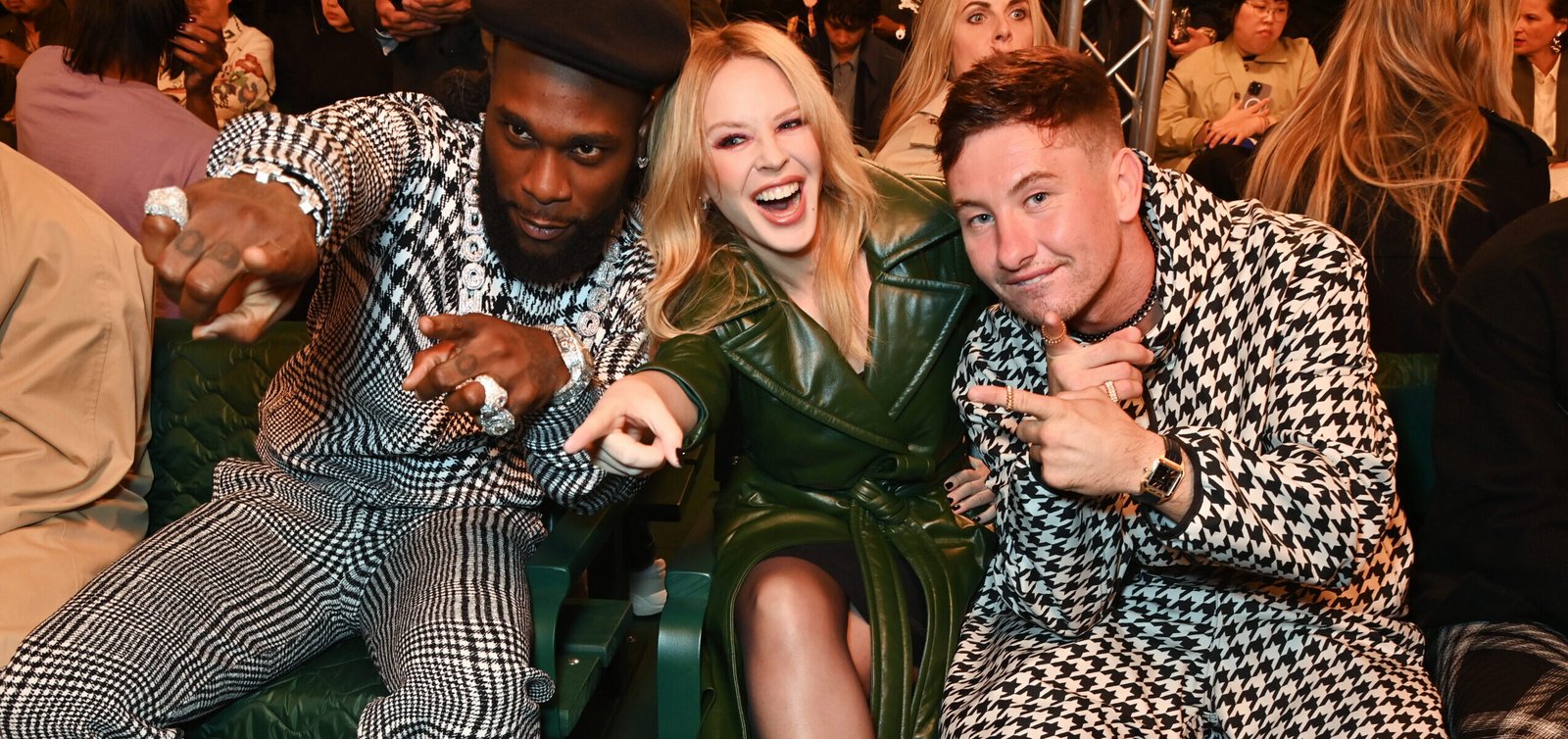 Burberry SS24: A Melange of Global Glamour – Wizkid, Burna Boy, Jourdan Dunn, and Hollywood Stars Light Up London!