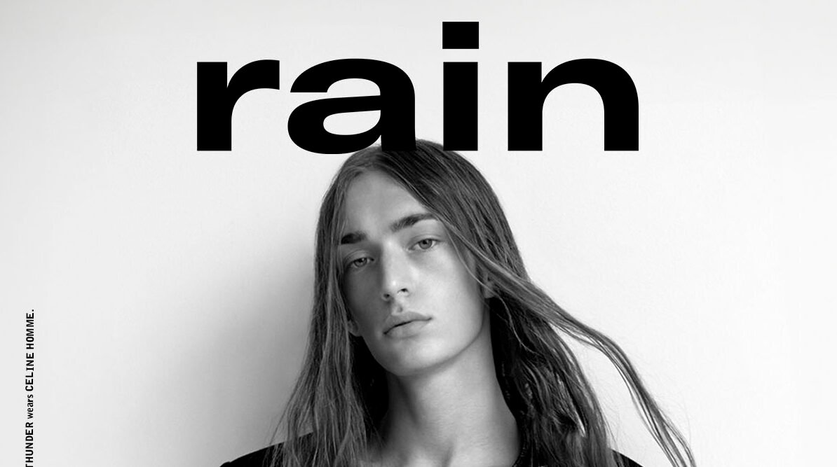 Thunder CELINE FW23 Rain magazine cover November
