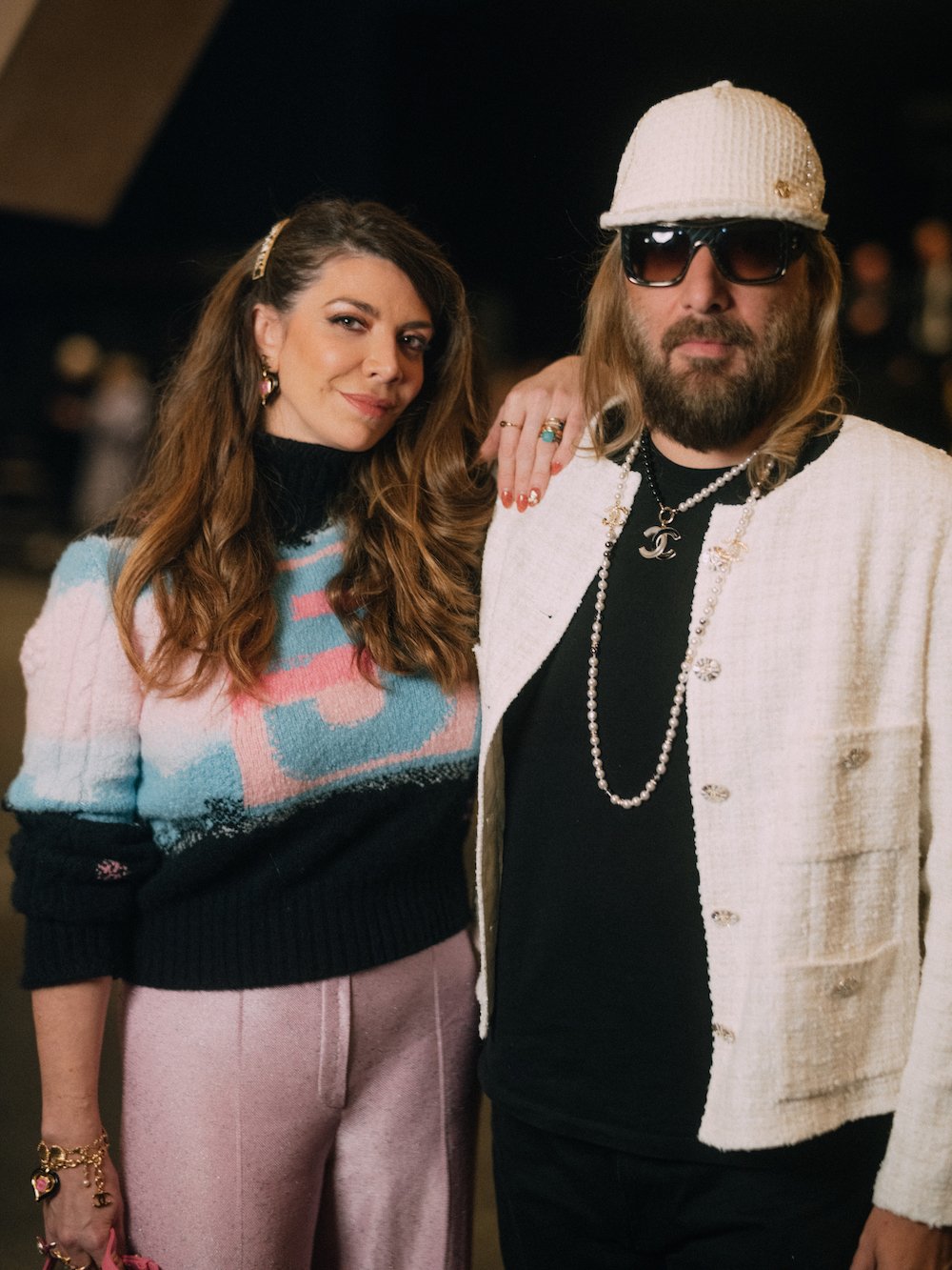 Sebastien Tellier and Amandine de la Richardiere