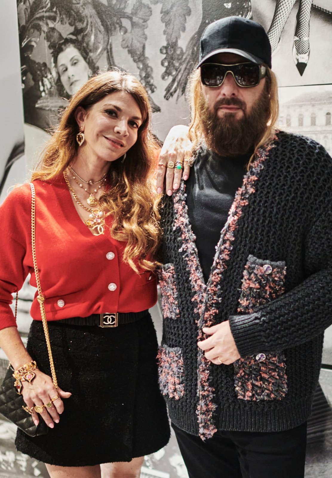 Amandine de la Richardiere and Sebastien Tellier