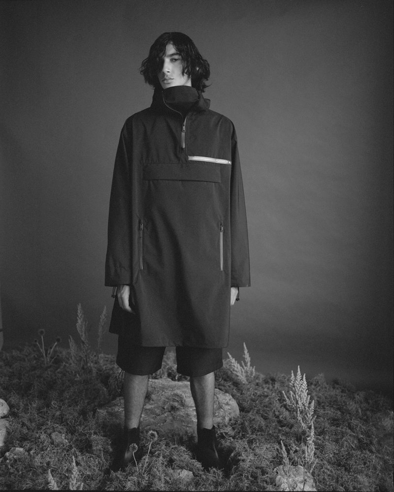coat and shorts by PRADA, shoes by NO 21