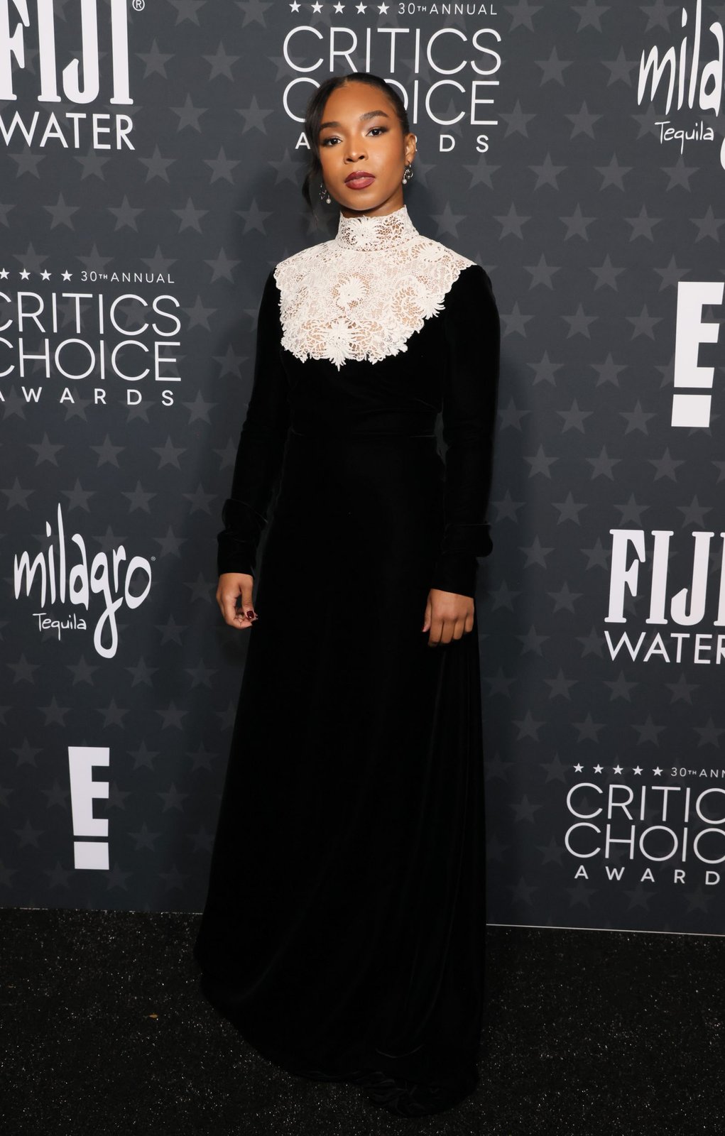 Delainey Hayles attends the 30th Annual Critics Choice Awards at Barker Hangar on February 07, 2025 in Santa Monica, California. (Photo by Rodin Eckenroth/GA/The Hollywood Reporter via Getty Images)