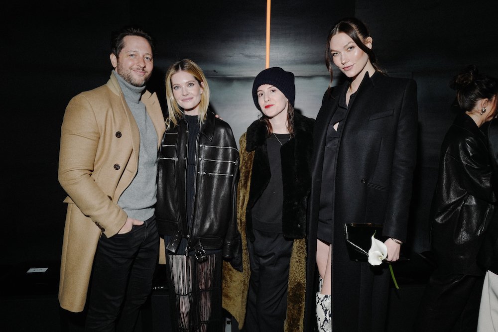 Derek Blasberg, Meghann Fahy, Sarah Moonves, Karlie Kloss
