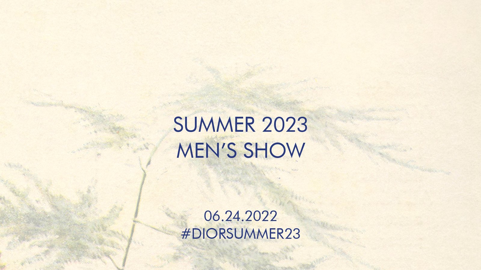 dior men ss23