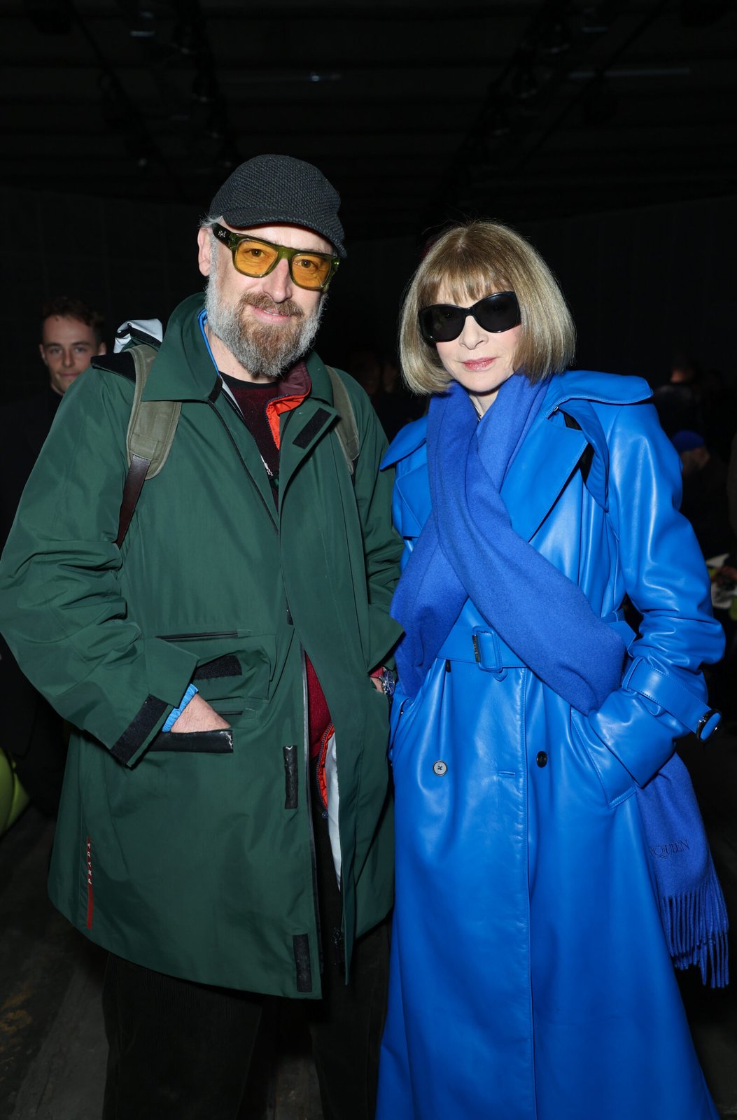 Luke Leitch and Dame Anna Wintour