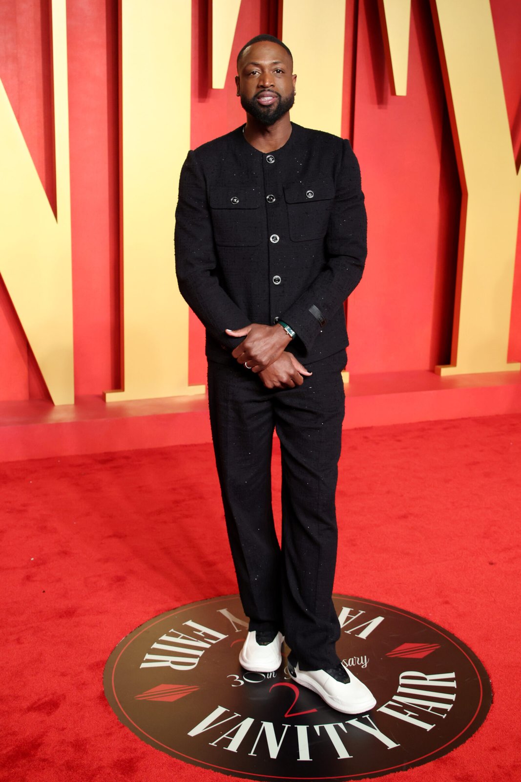 Dwyane Wade attends the 2024 Vanity Fair Oscar Party Hosted By Radhika Jones at Wallis Annenberg Center for the Performing Arts on March 10, 2024 in Beverly Hills, California. (Photo by Daniele Venturelli/Getty Images)