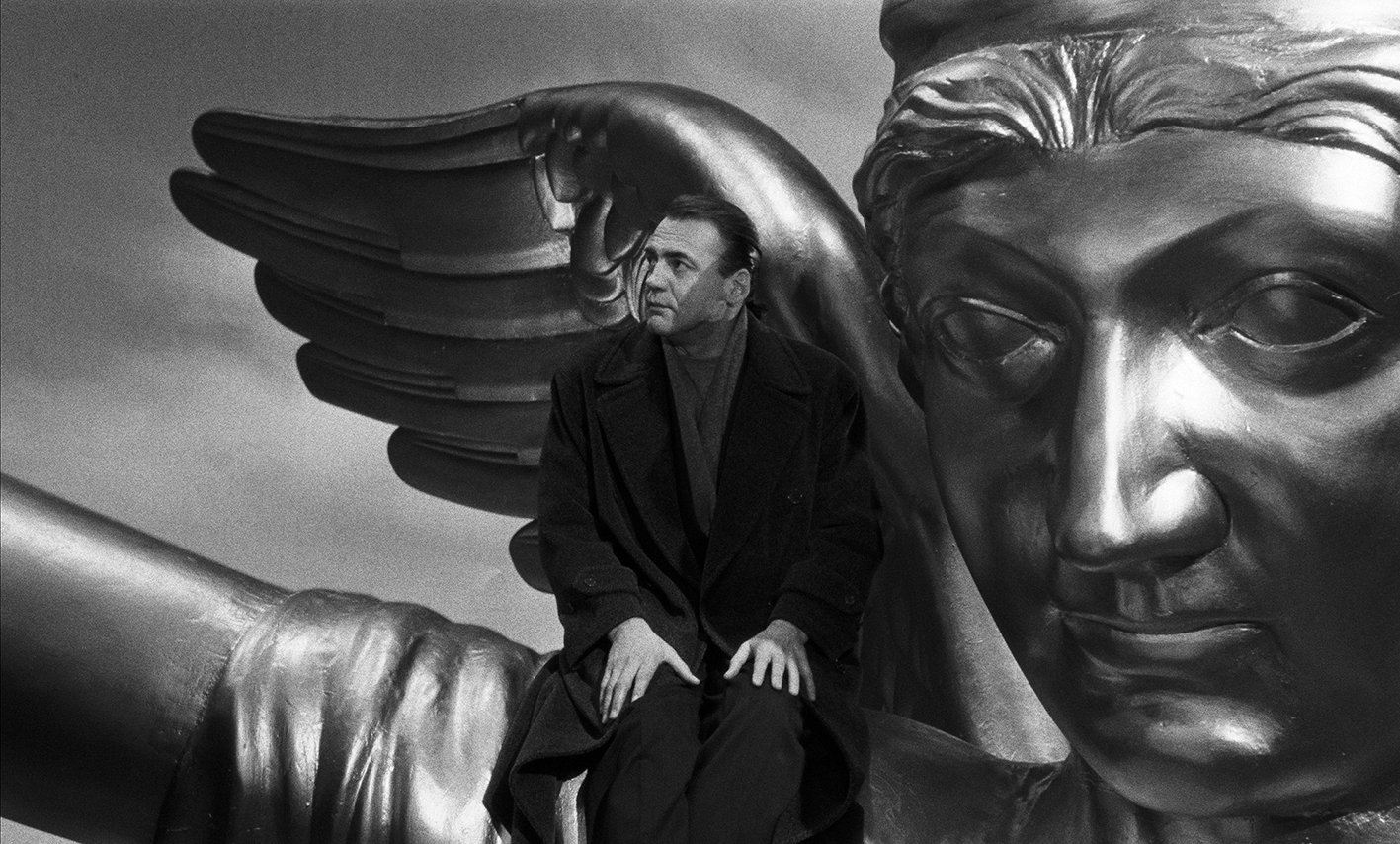 Bruno Ganz in Wings of Desire, directed by Wim Wenders, 1987 © 1987 Road Movies – Argos Films Courtesy of Wim Wenders Stiftung – Argos Films