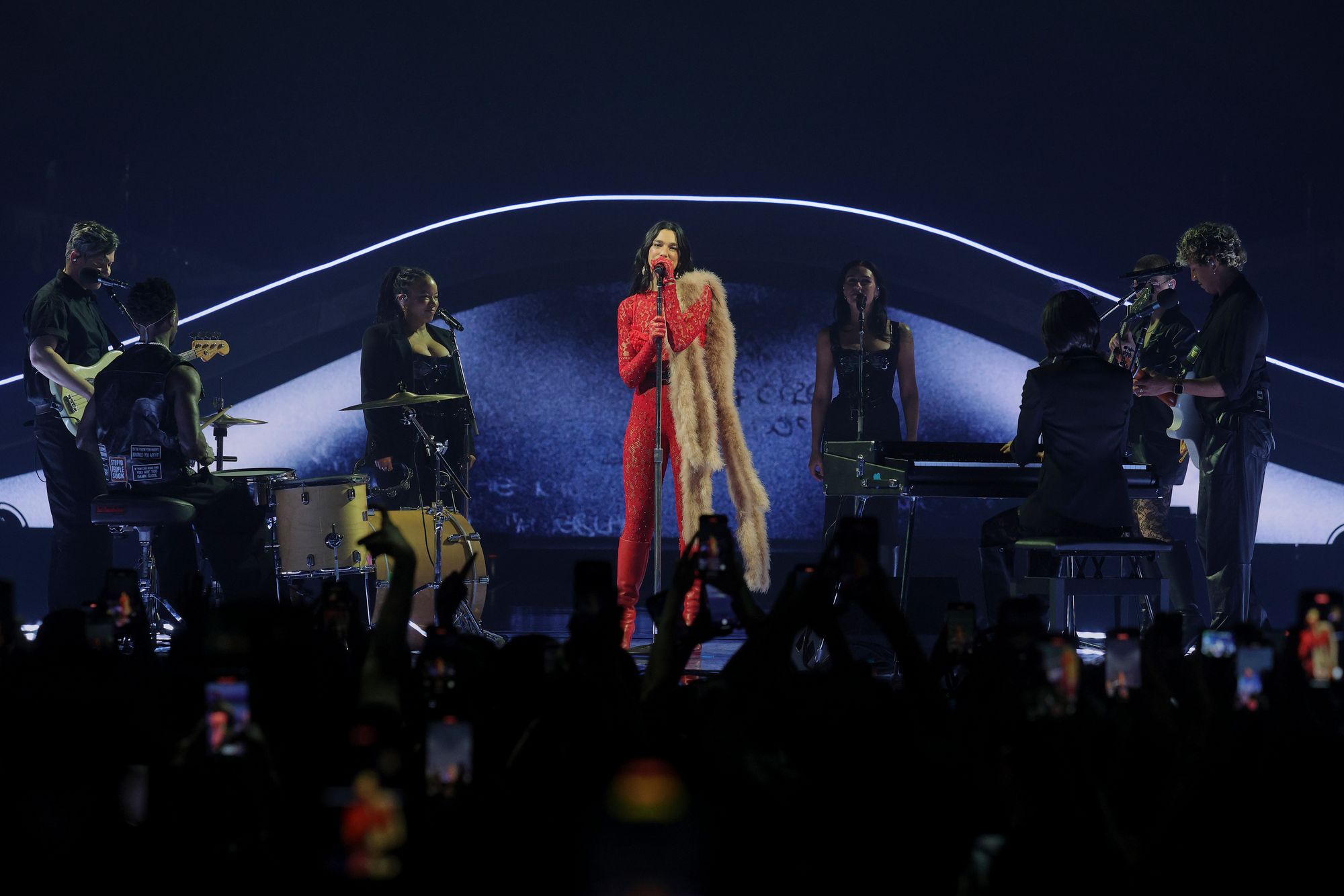 Dua Lipa's 'Radical Optimism' Valentino Look Takes the Spotlight in Madrid