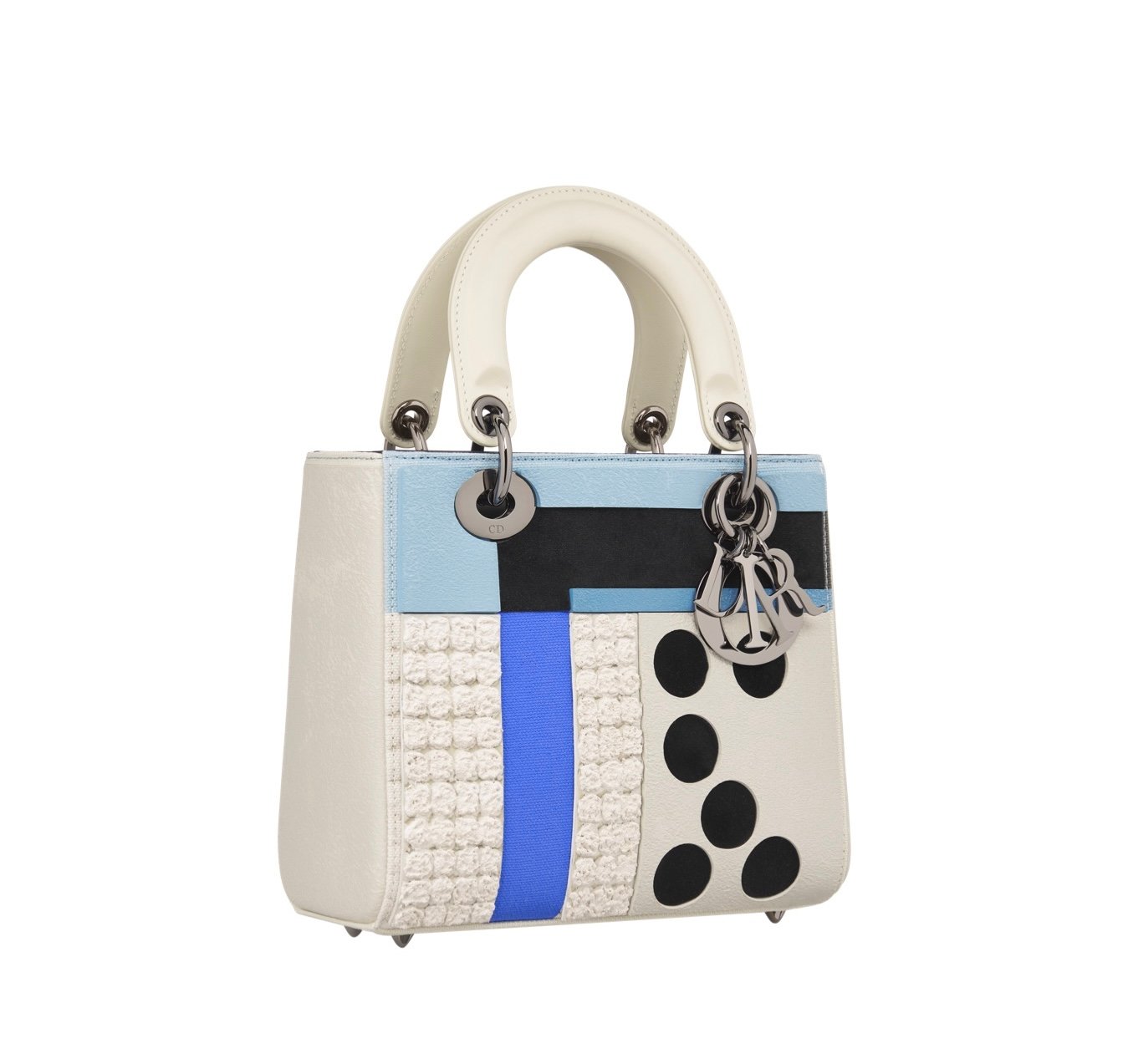 Vaughn Spann’s Lady Dior Textured symbolism and energetic hues bring a contemporary edge to the classic Lady Dior.