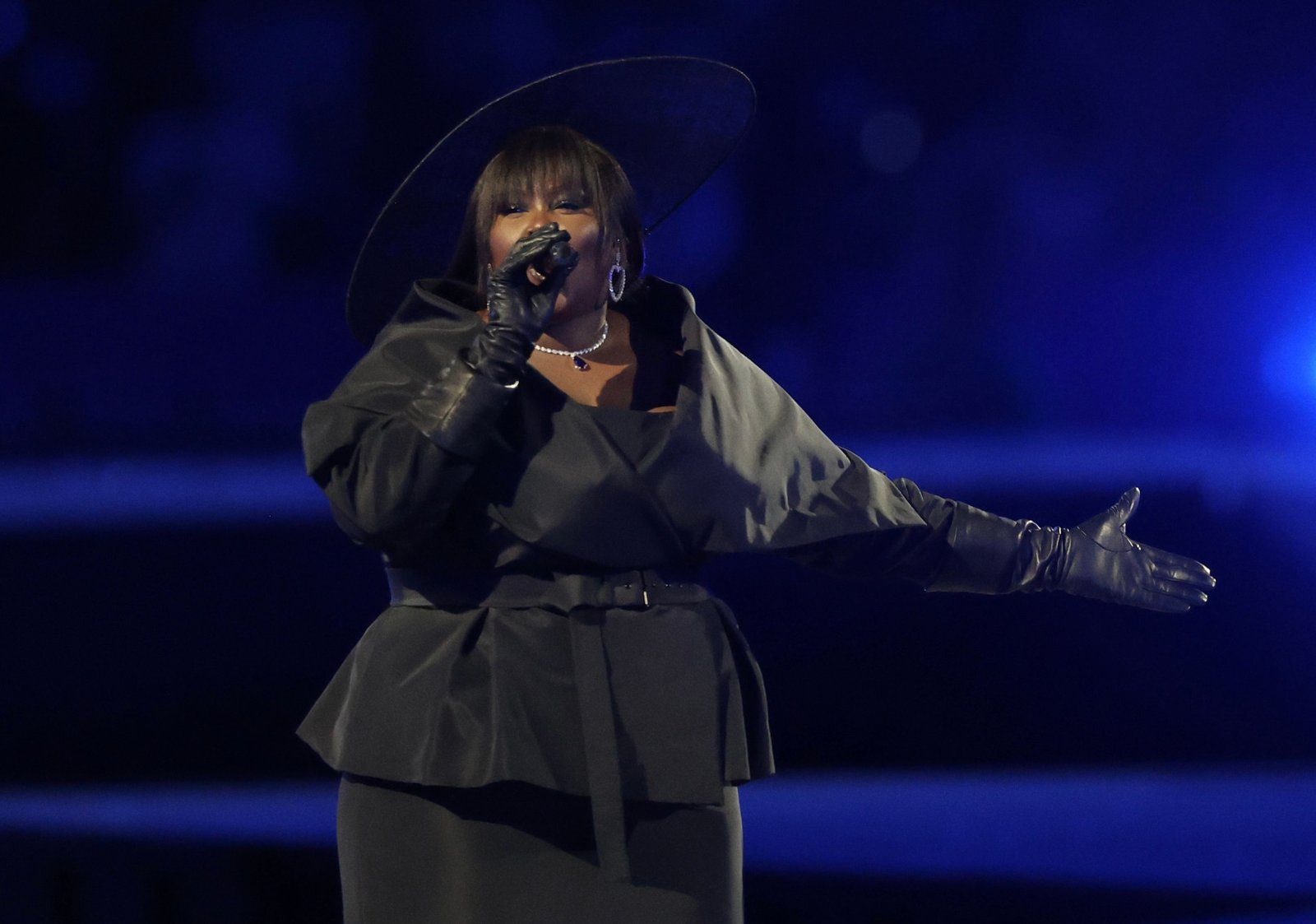 Yseult Has A Dior Haute Couture Moment at the Paris Olympics 2024 Closing Ceremony
