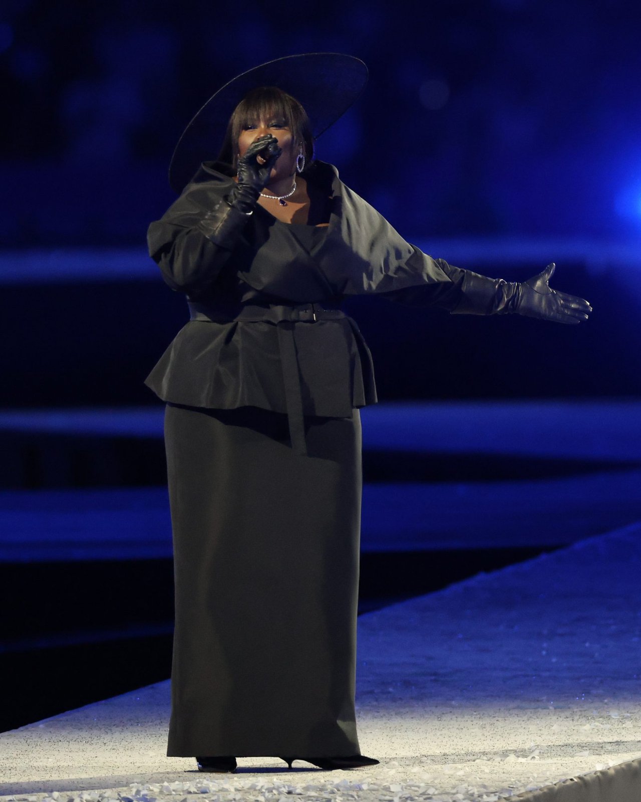 Yseult during the Closing Ceremony of the Olympic Games Paris 2024 at Stade de France on August 11, 2024 in Paris, France. (Photo by Pascal Le Segretain/Getty Images)