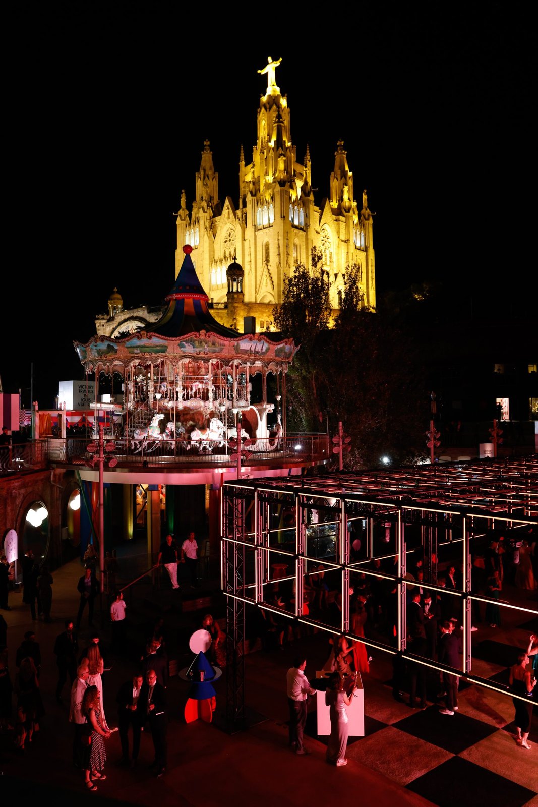 The Louis Vuitton 37th America’s Cup Party in Barcelona, Spain on August 29th.