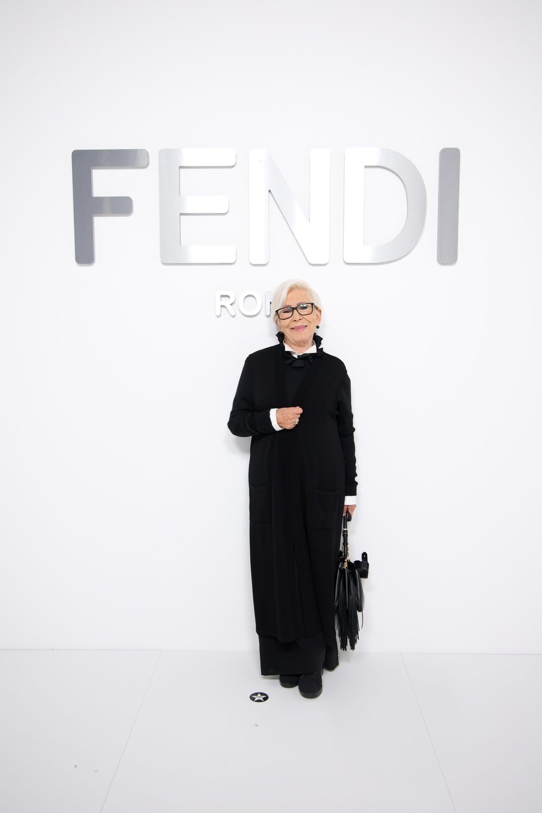 Anna Fendi is seen arriving at the Fendi fashion show during Milan Fashion Week Womenswear Spring/Summer 2025 on September 17, 2024 in Milan, Italy. (Photo by Daniele Venturelli/Getty Images for Fendi)