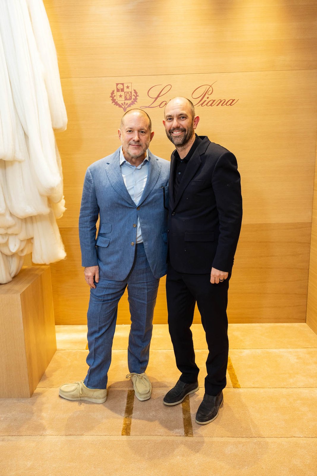 Jony Ive and Damien Bertrand