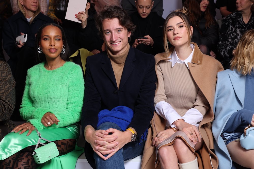 (L-R) Kerry Washington, Jean Arnault and Zita d