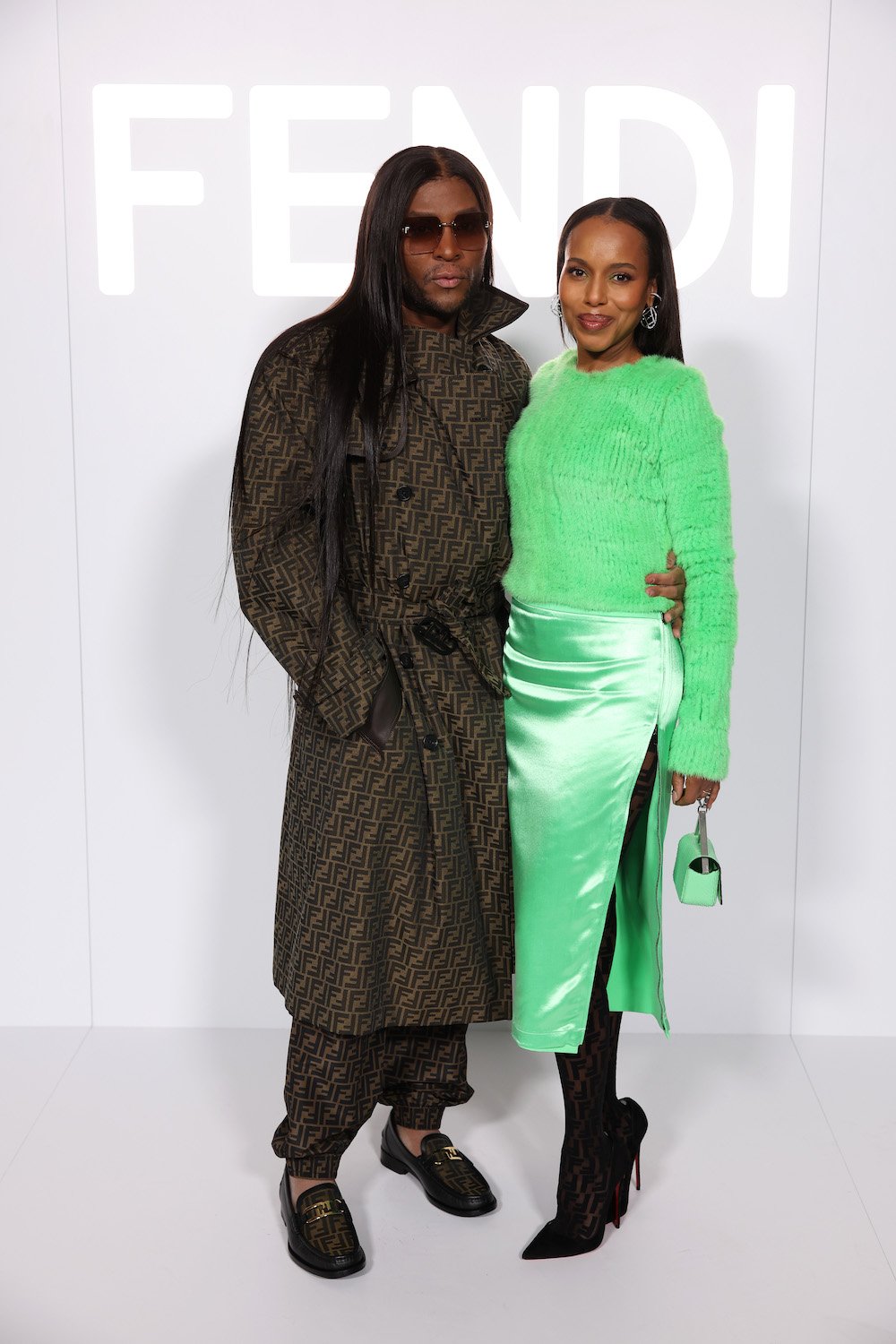 Law Roach and Kerry Washington