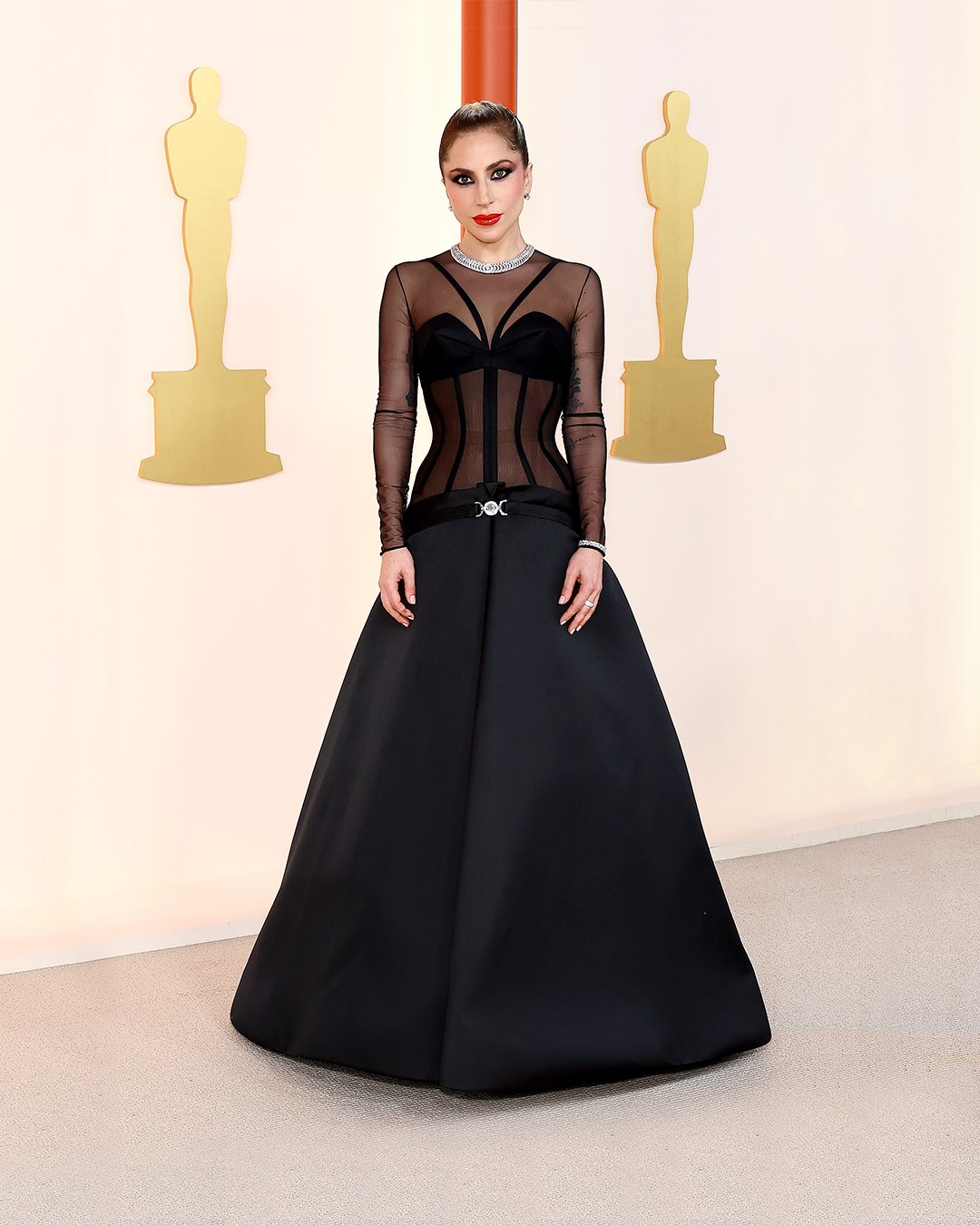Lady Gaga wears Versace
