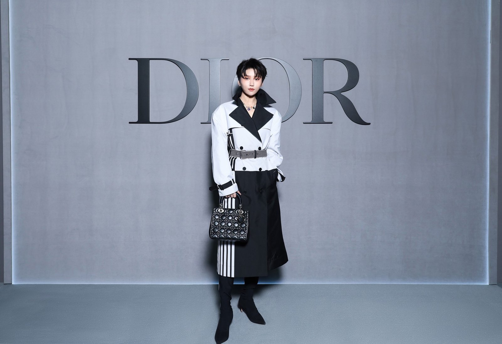 PARIS, FRANCE - MARCH 04: Liu Yuxin attends the Christian Dior Womenswear Fall/Winter 2025-2026 show as part of Paris Fashion Week at on March 04, 2025 in Paris, France. (Photo by Pascal Le Segretain/Getty Images for Christian Dior)