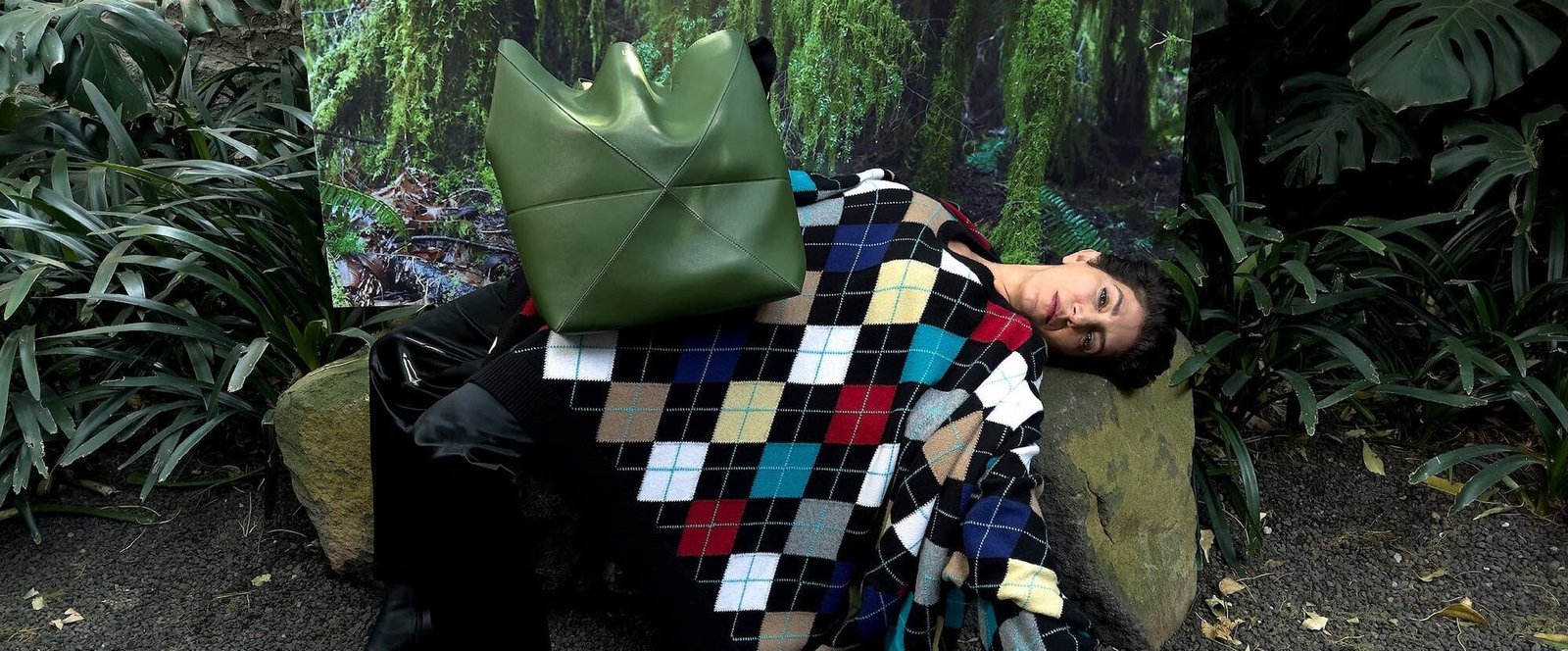 LOEWE FW23 PRECO CAMPAIGN NAIRY BAGHRAMIAN