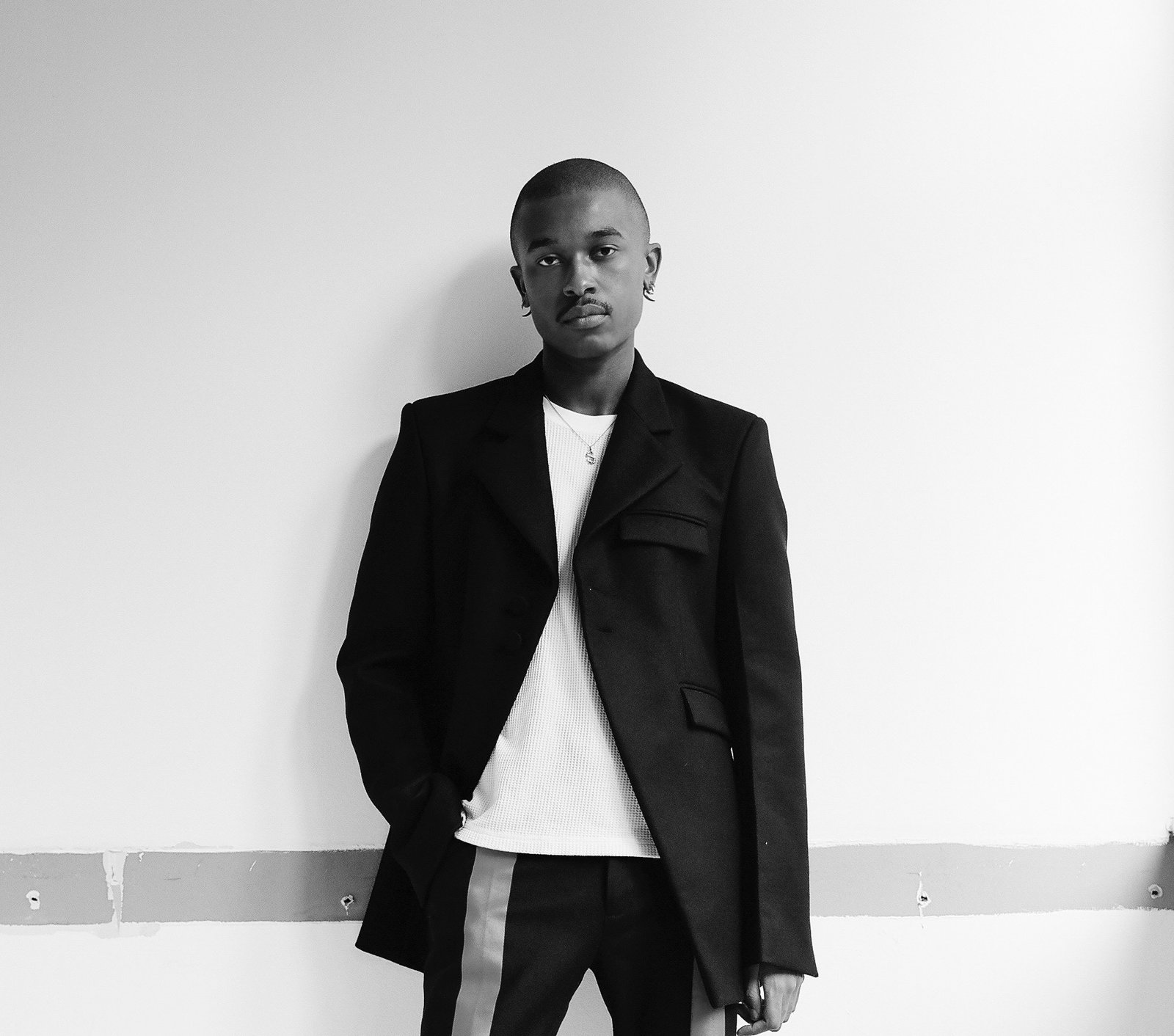 Maximilian Davis, the new creative director of Salvatore Ferragamo