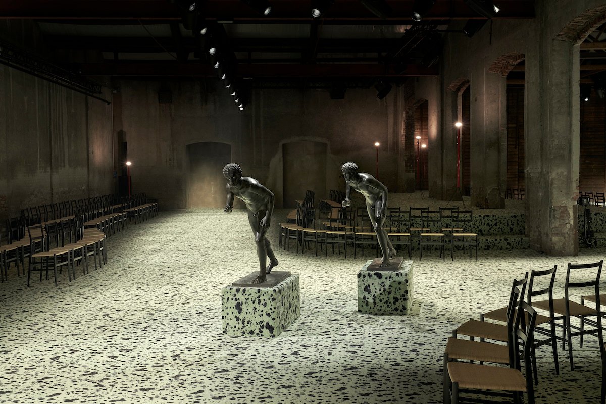 &quot;Bronze Runners,&quot; found at the Villa of the Papyri, Herculaneum, Italy, in 1754, Bottega Veneta Winter 23