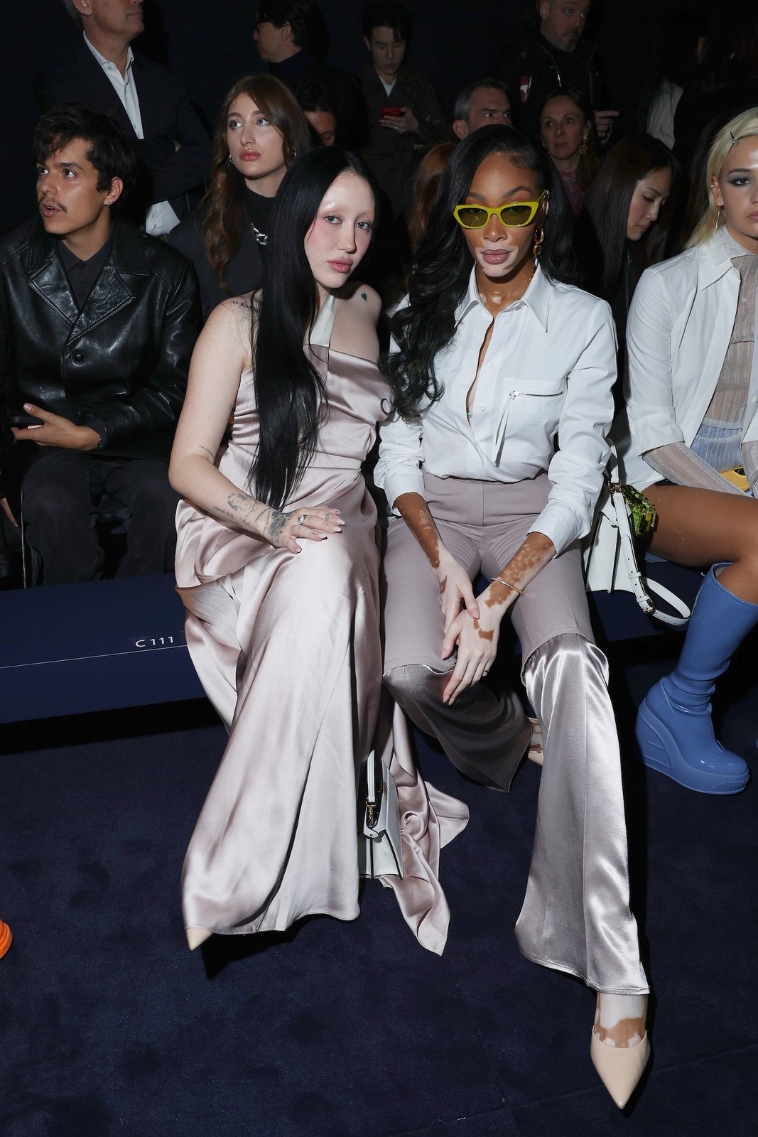 Noah Cyrus and Winnie Harlow