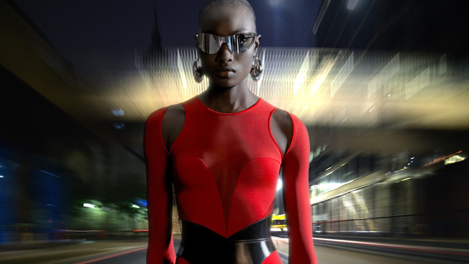 Alexander McQueen brings new shapes and colors to its iconic Spike Studs Mask Sunglasses for spring