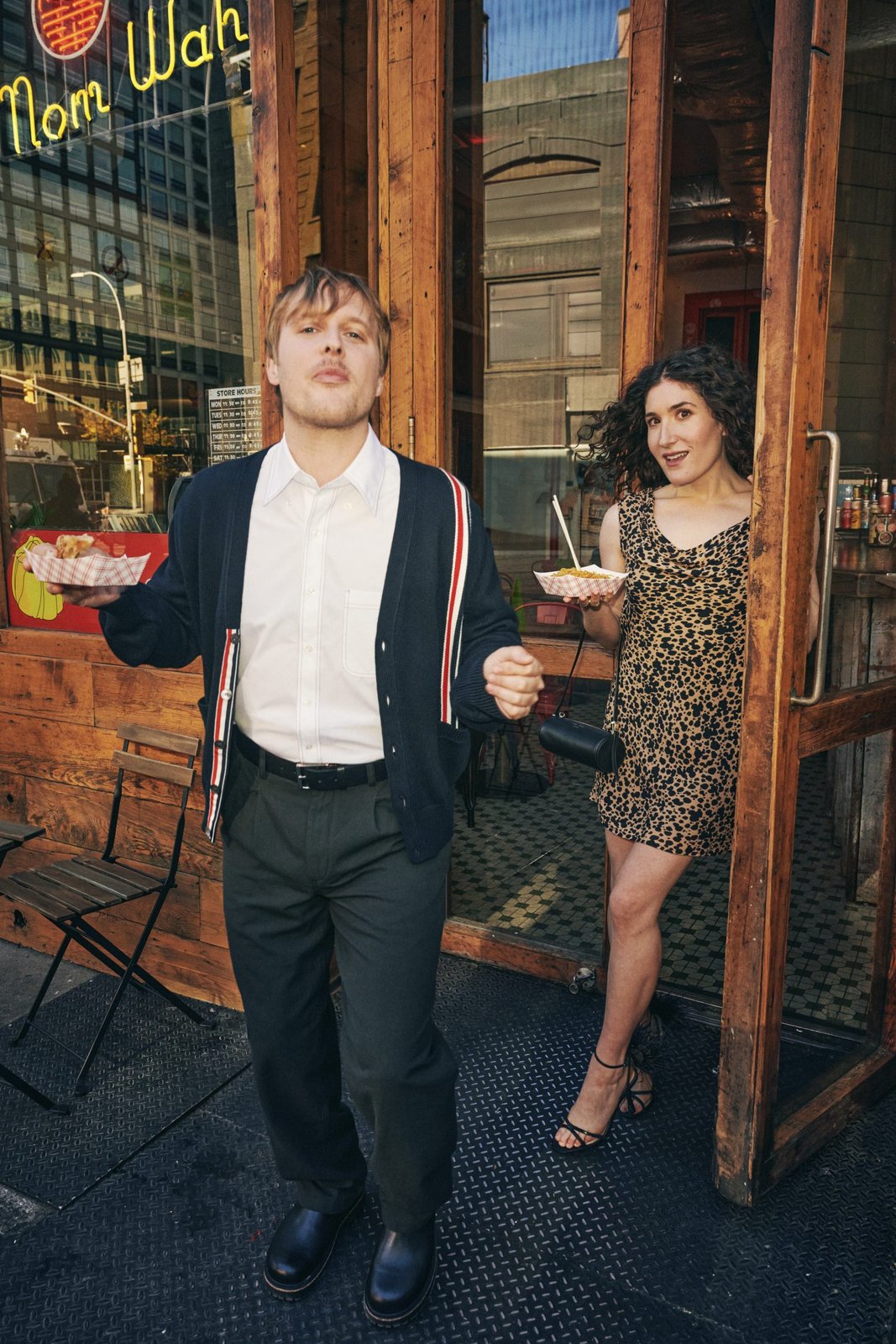 John Early and Kate Berlant star in "Nordstrom For Everything New York" campaign (Photo: Courtesy of Cass Bird)