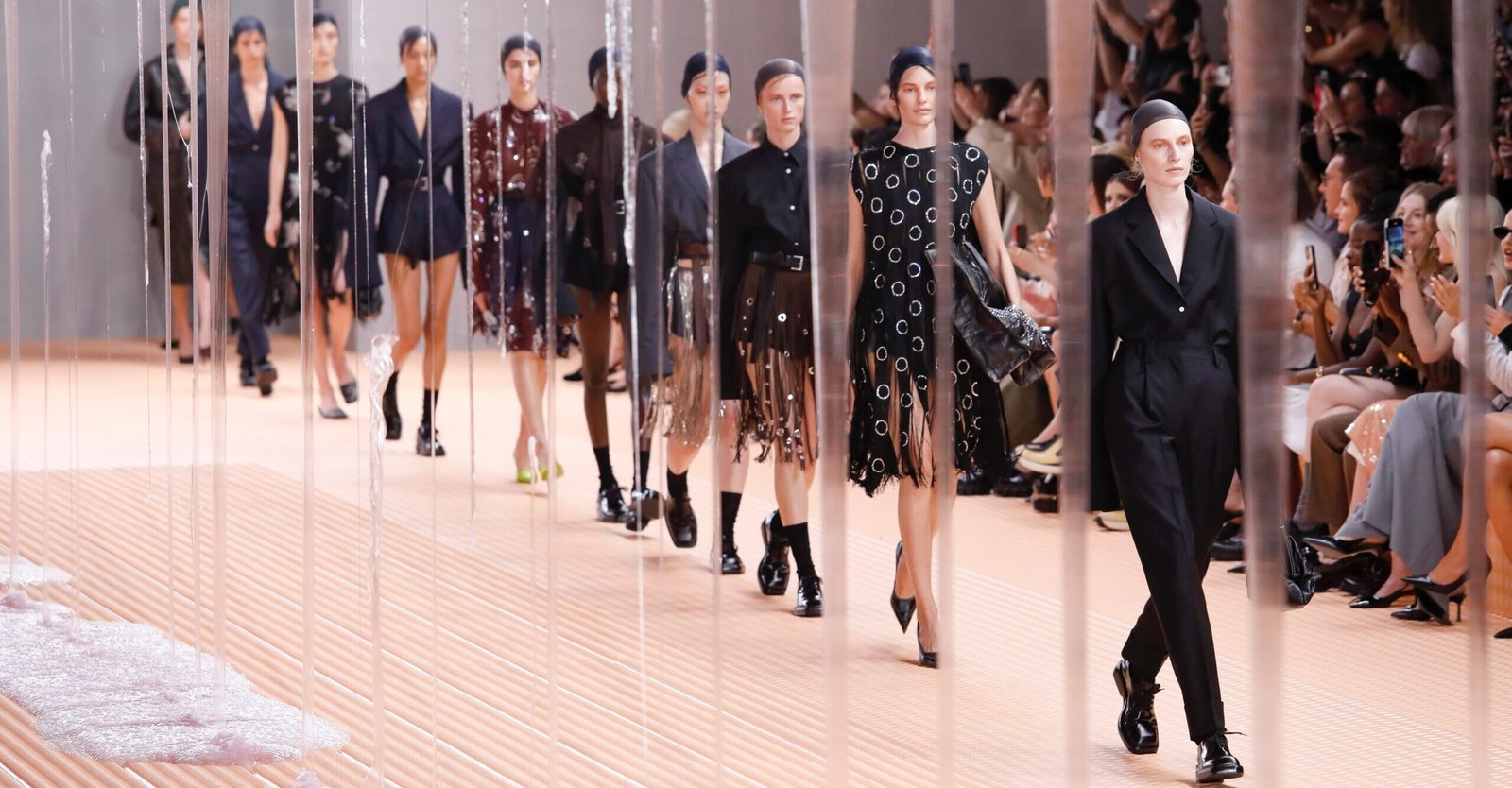 Prada’s Spring/Summer 2024 Collection Unveiled, Witnessed by Scarlett Johansson, Emma Watson, Kylie Jenner, and More