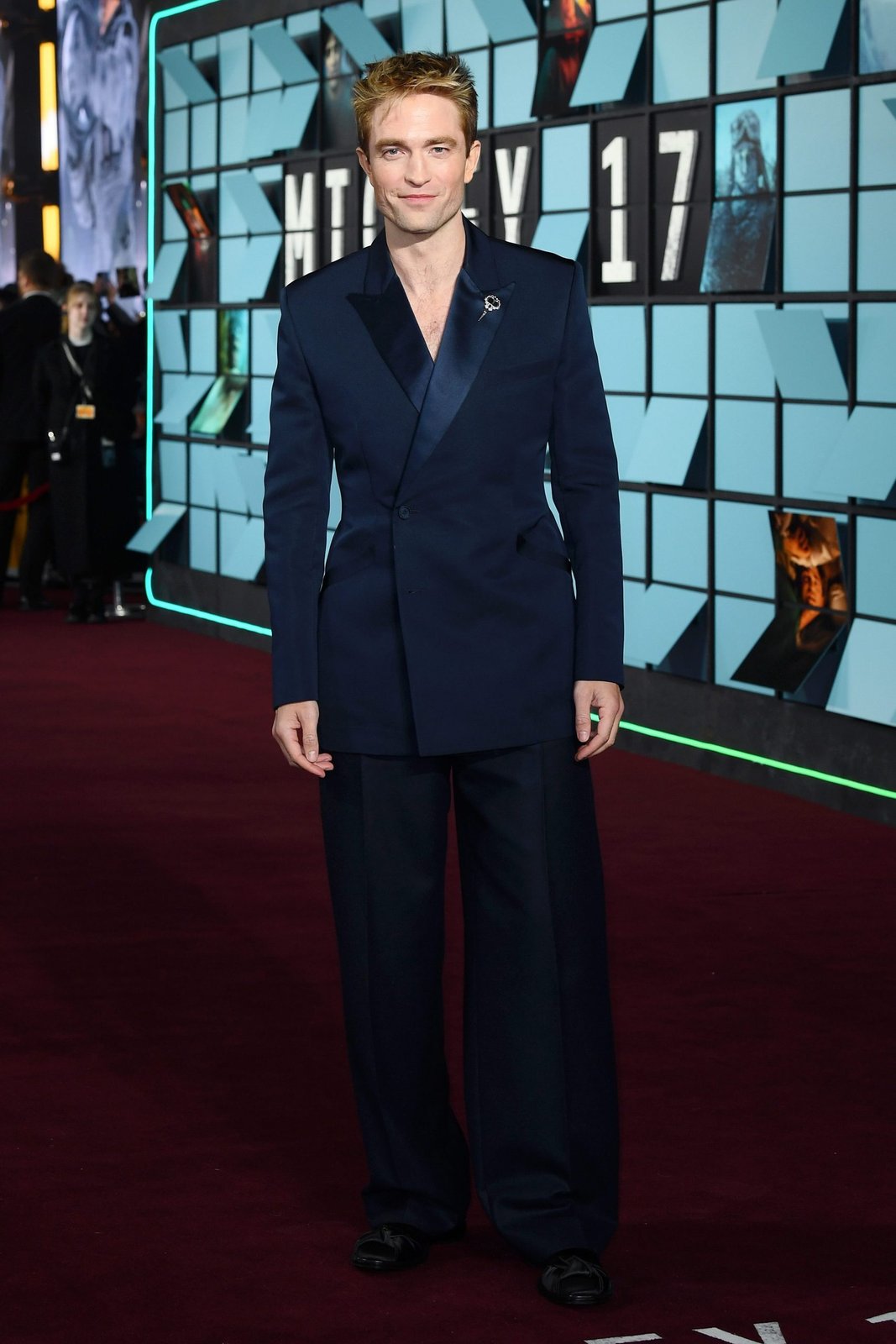 Robert Pattinson attends the 'Mickey 17' World Premiere at Cineworld Leicester Square on February 13, 2025 in London, England. (Photo by Joe Maher/Getty Images)