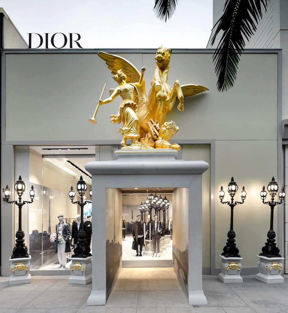 dior men pop-up rodeo drive