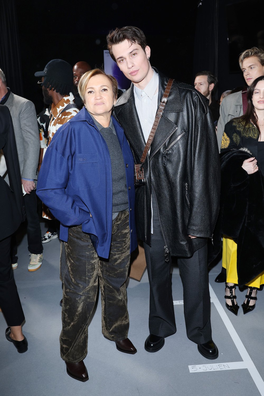 Silvia Venturini Fendi and Nicholas Galitzine