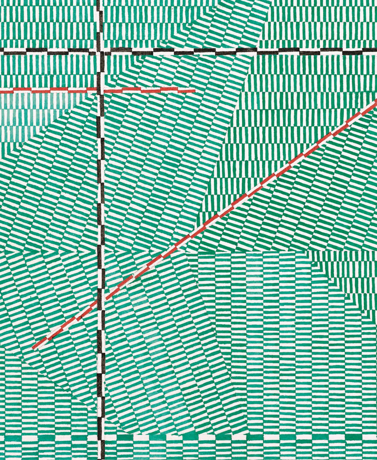 Richard Wright
No Title, 2020
Watercolour on paper (detail)
© Richard Wright
Photo: Prudence Cuming Associates Ltd
Courtesy Gagosian