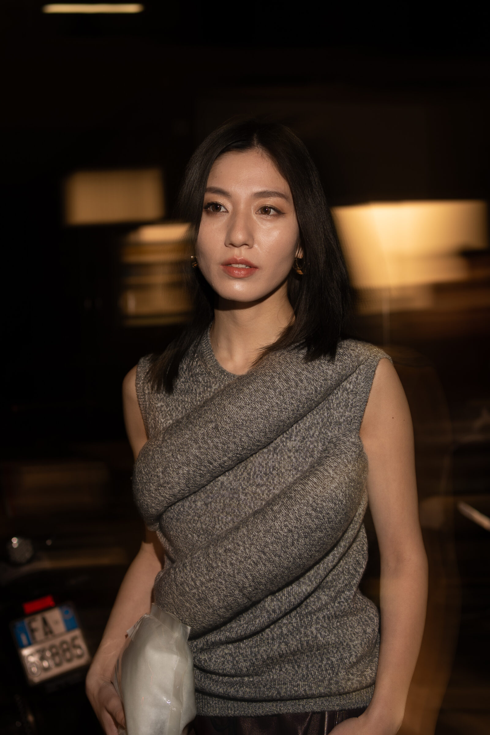 Cristine Sun 孙怡静 Cristine Sun 孙怡静 MFW FW2024 JW Anderson Street Style
