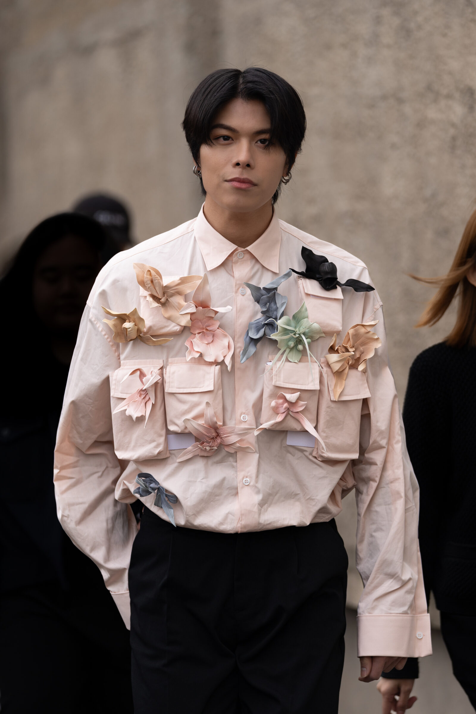 Glenn Yong Glenn Yong MFW FW2024 Prada Street Style