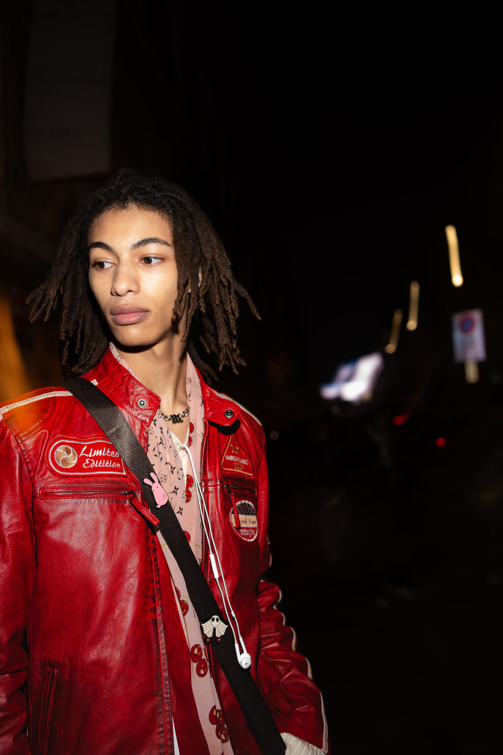 Malik Malik MFW FW2024 JW Anderson Street Style