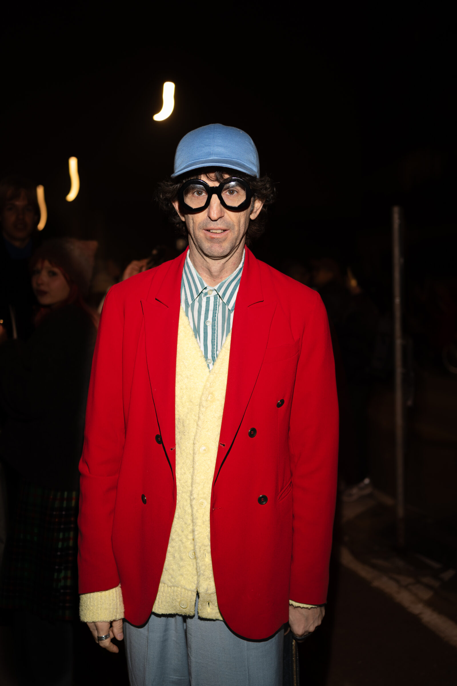 Manos Samartzis Manos Samartzis MFW FW2024 JW Anderson Street Style