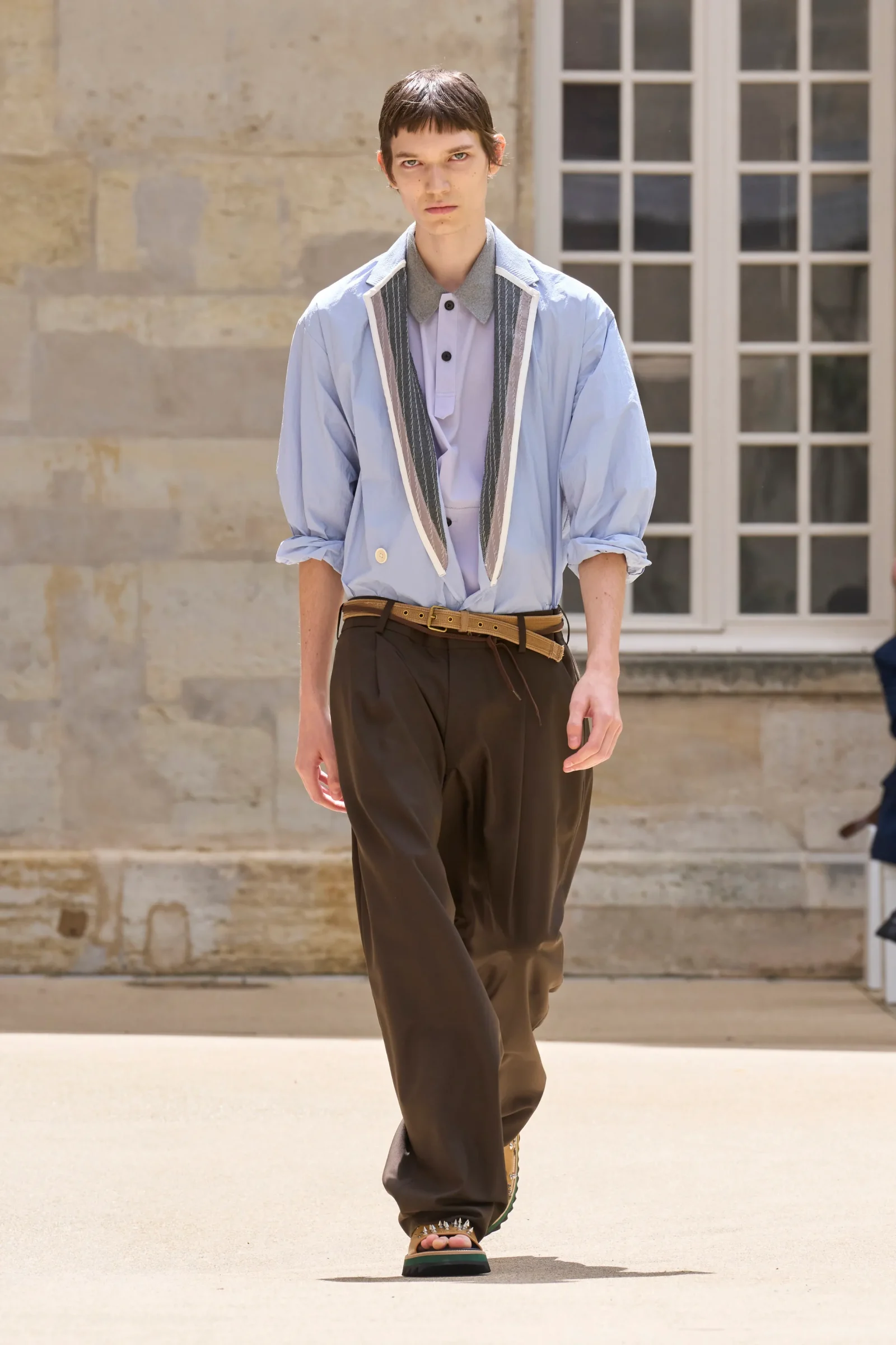 A breezy look from Kolor's Spring-Summer 2025 collection