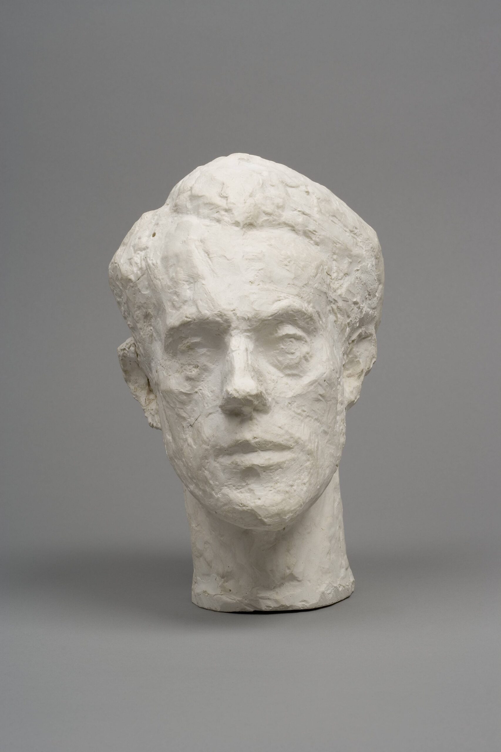 Alberto Giacometti, Head of Diego, c. 1936, plaster, Fondation Giacometti. © Succession Alberto Giacometti / ADAGP, Paris, 2022