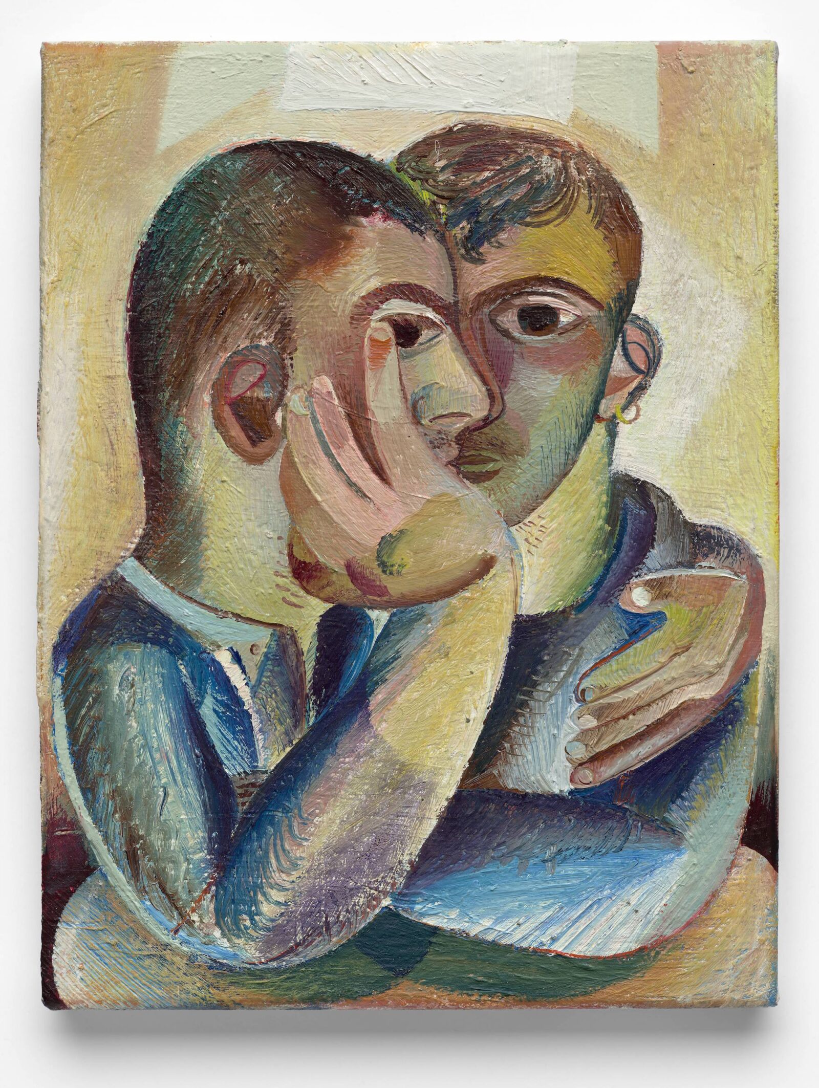 Louis Fratino, 9 pm, 2019, oil on canvas, the Museum of Fine Arts, Houston, museum purchase funded by Carl Niendorff. © 2019 Louis Fratino